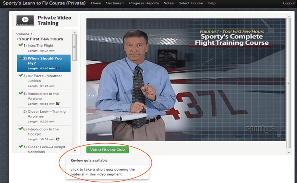 Online Learn to Fly Course Updated : Flight Training Central