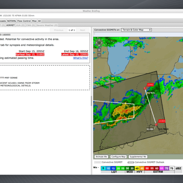 Video tip how to get a modern weather briefing Flight Training Central