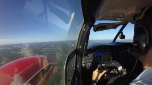 aztec flying enroute