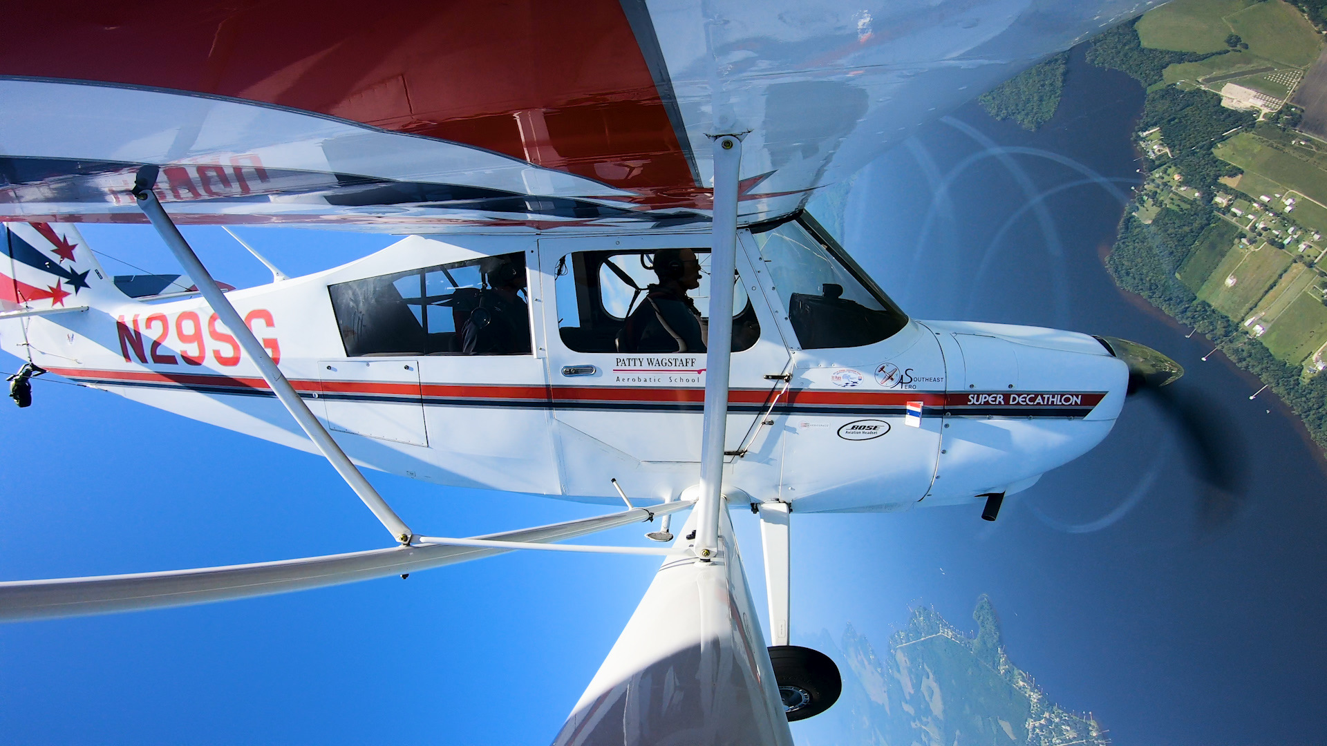 Friday photo prop contrail Flight Training Central